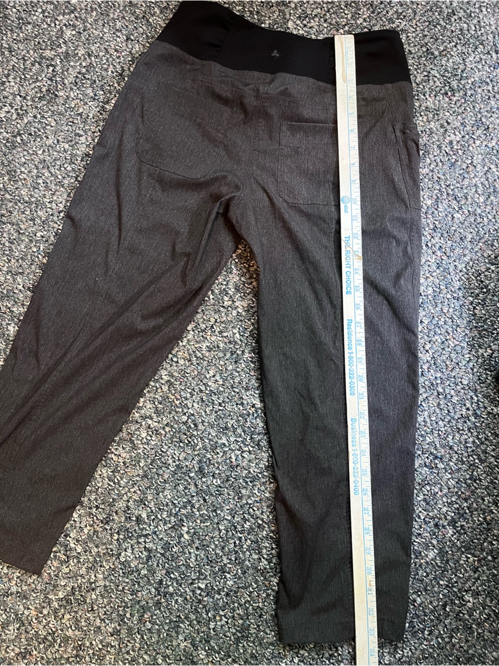 Prana Summit capris. Medium. Black & gray - Picture 9 of 10